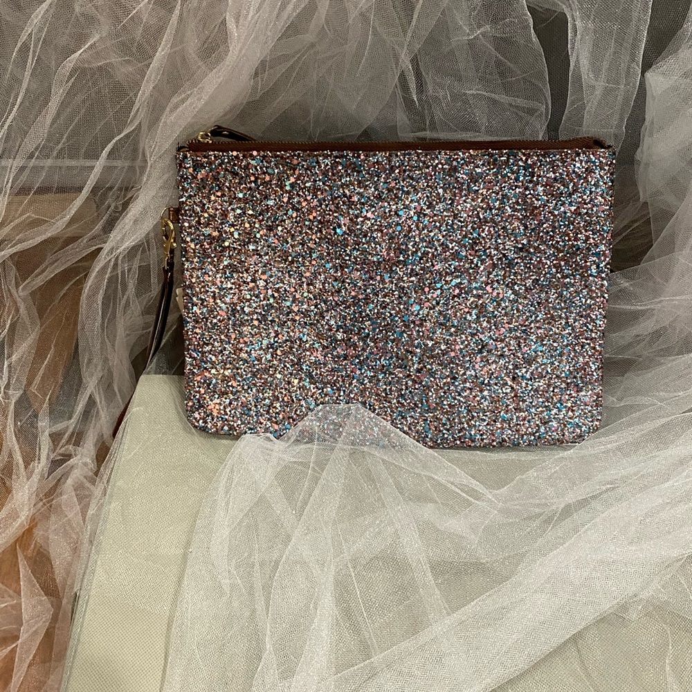 Sparkling clutch, never used